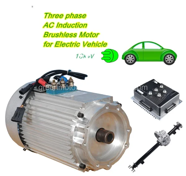 15kw 144v High efficiency car motor gearbox with propeller shafts LFP  battery for sedan pickup