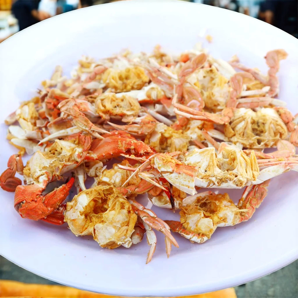 High Quality Fast Delivery HACCP Compliant Salted Fried Field Crab Wholesales Unique Taste AN KHANG Brand Made In Vietnam