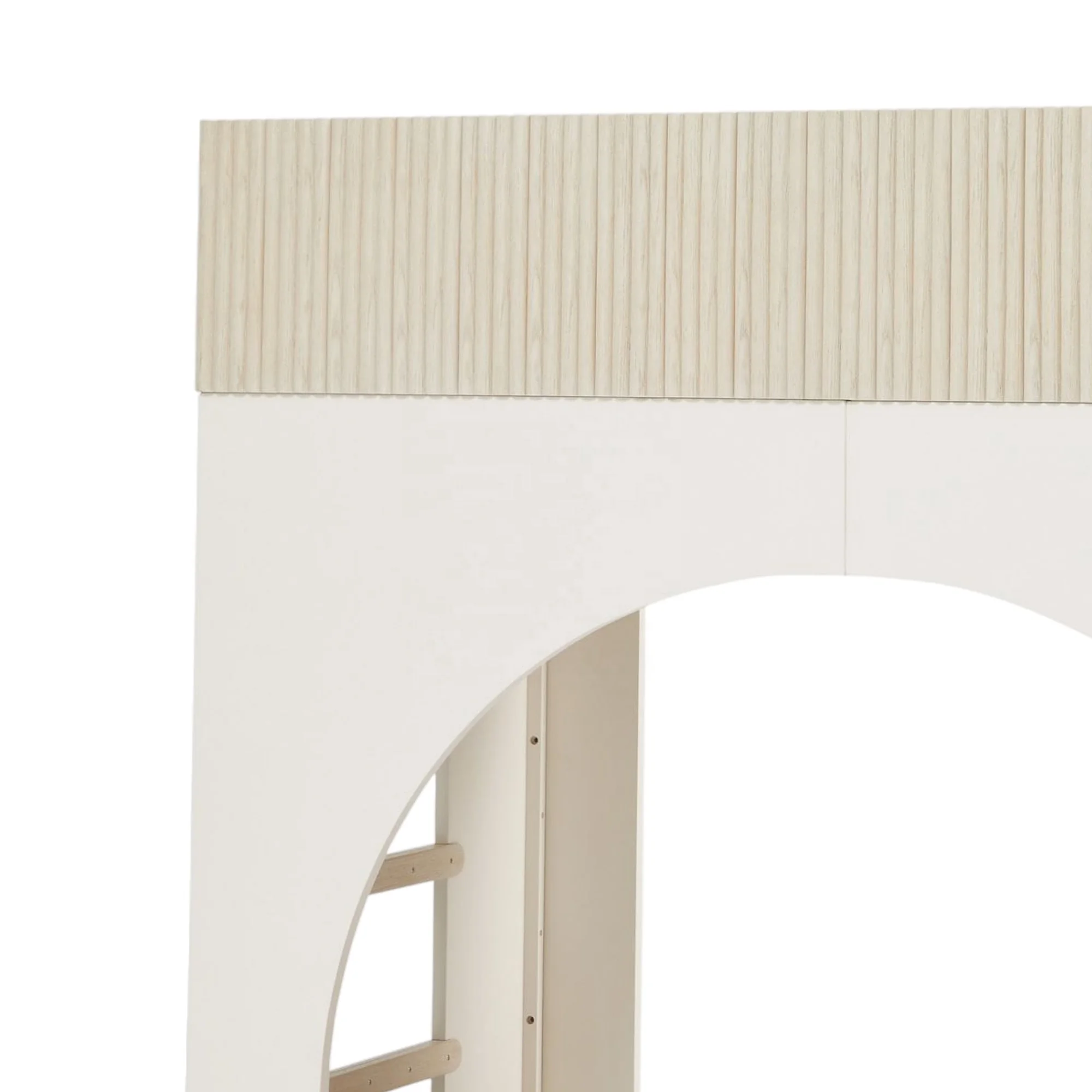 Modern Design Bunk Bed For Kids And Children Solid Teak Wood