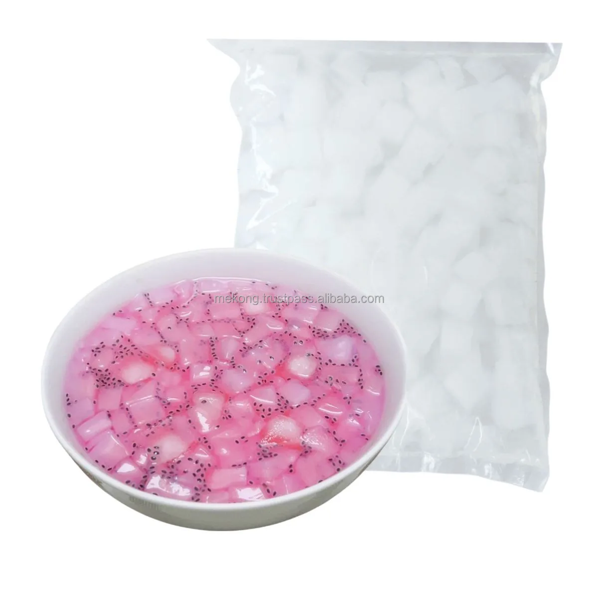 Trade Assurance Supplier Flavors  Nata De Coco Star Sharp Children Snack With Customized Size Cut
