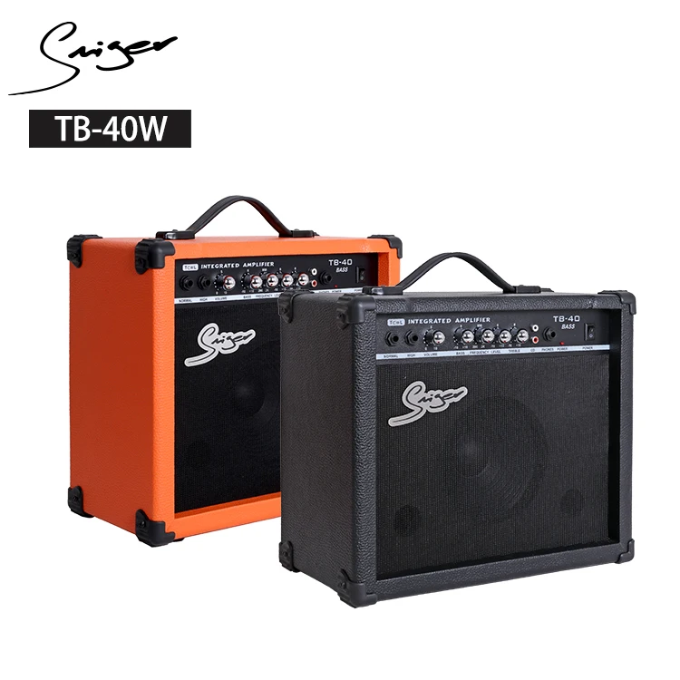 China factory Simger wholesale music instruments guitar accessories 40W Bass Amplifier