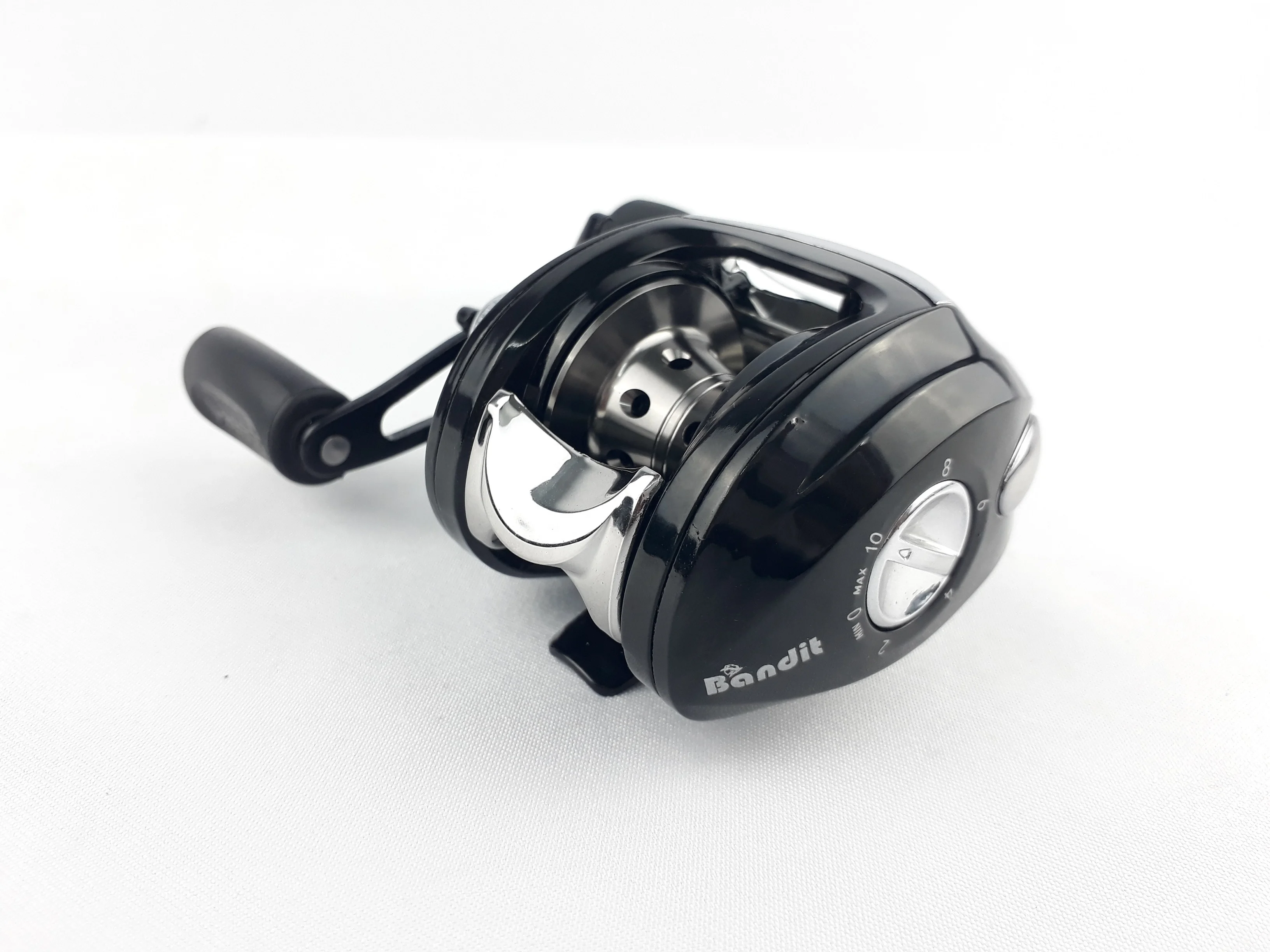 9+1BB Baitcasting Reels High Speed 7.0:1 Carbon Drag 8KG Casting Fishing Reel (BANDIT REVOMAX 2020) - Left Hand