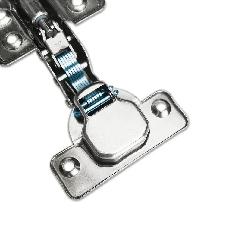 
Fixed on Full Overlay Concealed Butterfly Nickel Plated One way furniture Hinge 