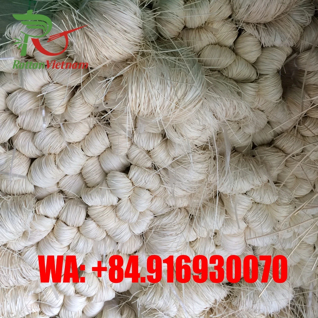 Rattan core 1.5mm bleached white color, high quality, best price, made in Vietnam, whatsapp : +84916930070