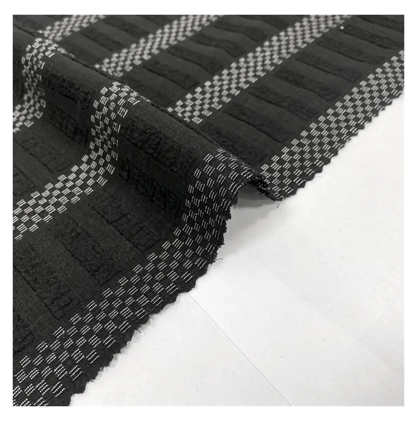 ABAYA FABRIC MANUFACTURER SUPPLY Factory Price  Wholesale Muslim Clothing Korean Black Polyester Internet Fabric Abaya