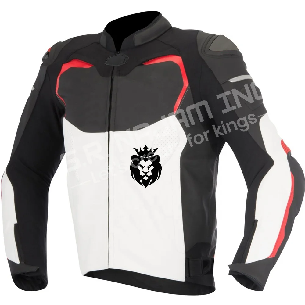 Новейшая стильная мотоциклетная куртка/мотоциклетная кожаная гоночная куртка на заказ Байкерская