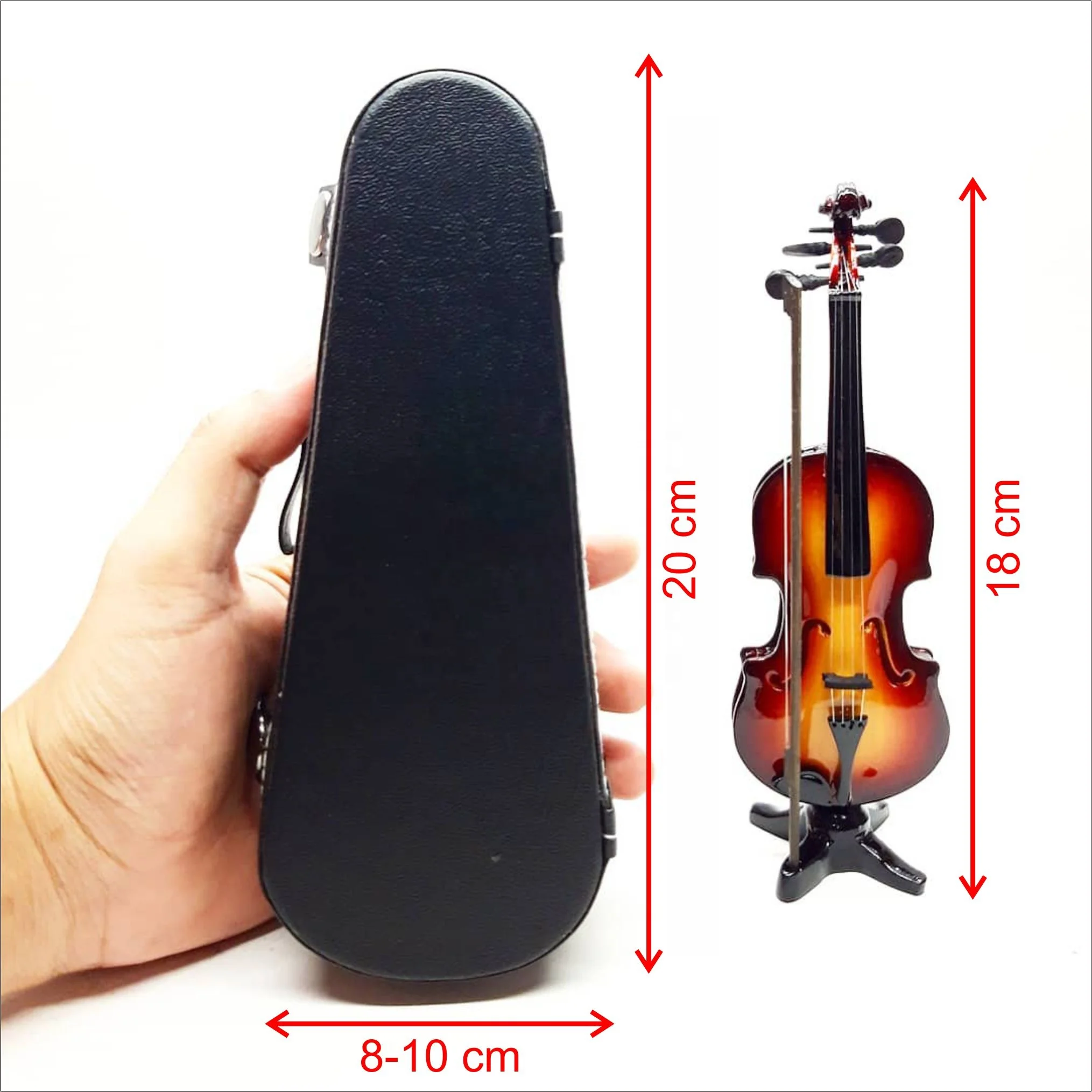 Miniature Hardcase Violin for miniature violin Exclusive 18 cm