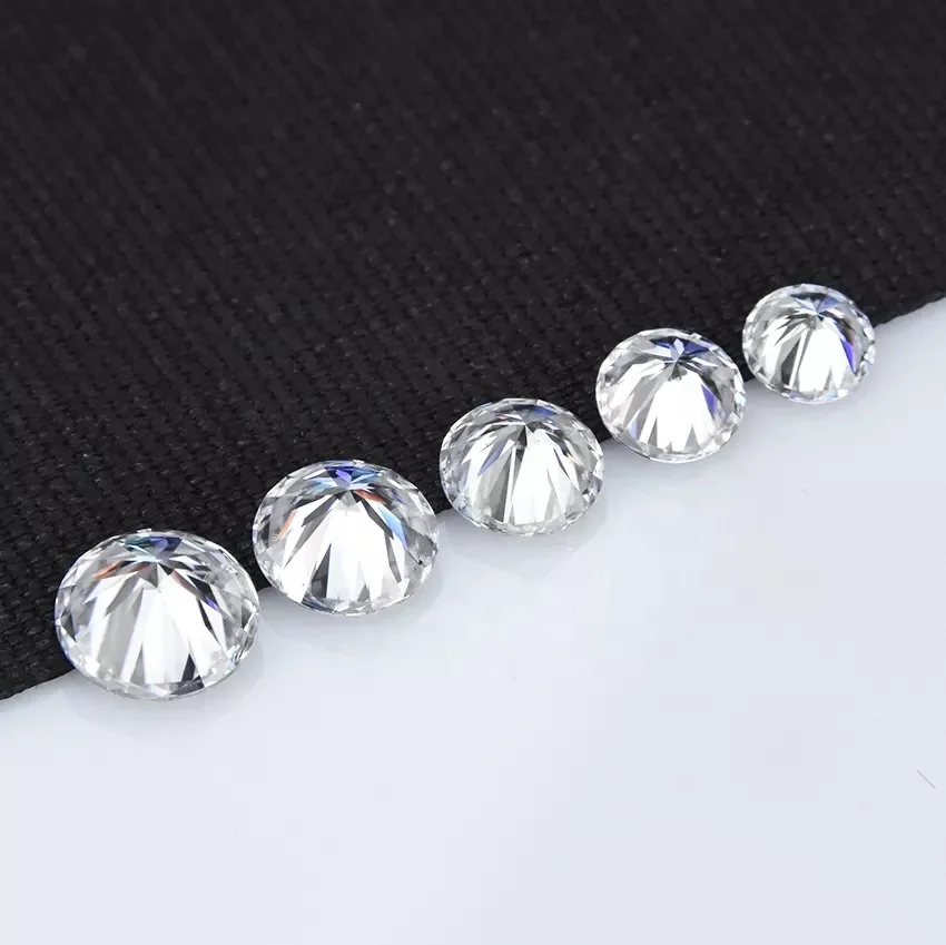 White Natural Loose Diamonds 100% Natural genuine loose diamonds wholesale loose diamonds White  for sale