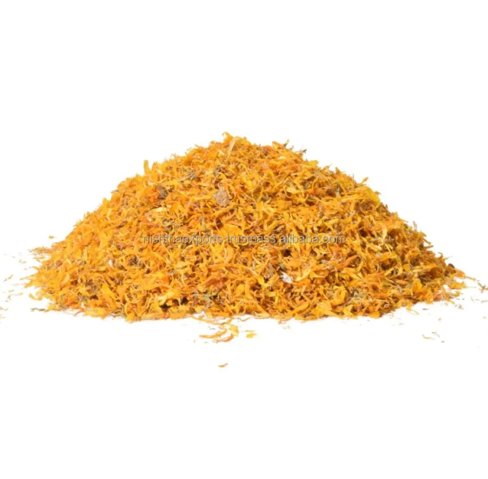 Calendula Flower Petals Pot Marigold Petals Sunny Orange Calendula Dried Flower Petals Raw Herbs Plant Extract Herbal Product
