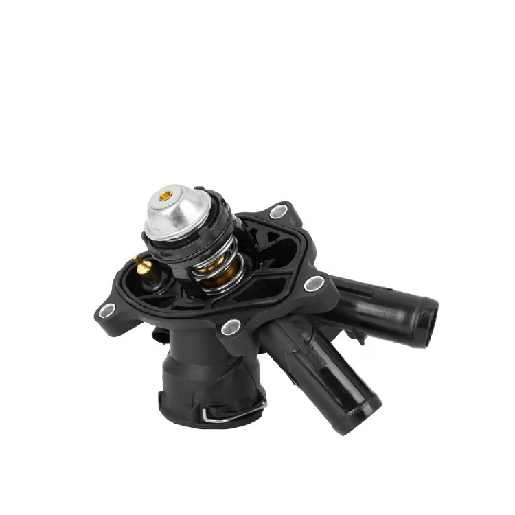 2712000315 Car Engine Coolant Thermostat Housing Black fits for Germany