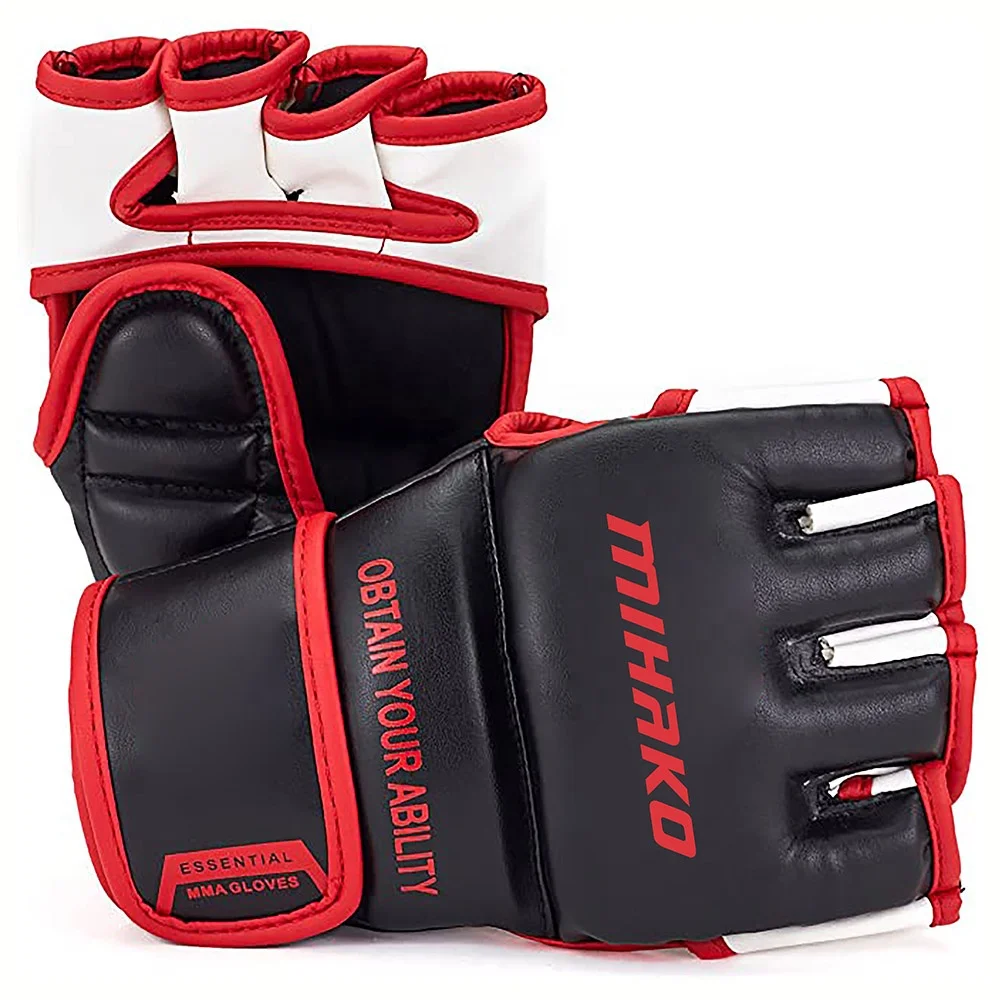 New Wholesale premium Design High Quality Pu Mma Gloves Ufc Gloves for Training Customized Ufc MMA Gloves Custom brand name