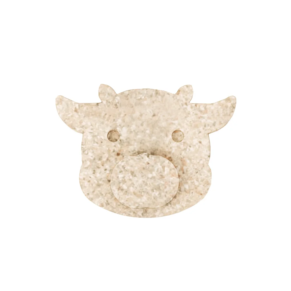 Customize Magnetic Refrigerator Clips Holder Note Paper Memo Clip Holder Kawaii Calf Shape Magnet Clip