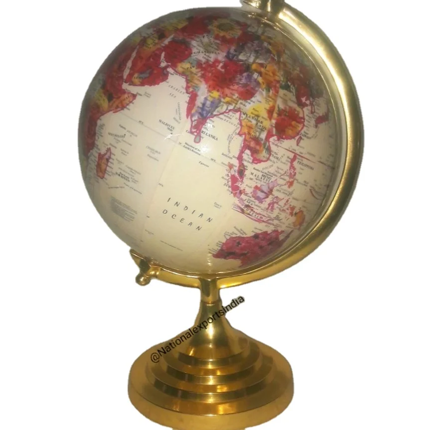 Decoration Magnetic Levitation Floating Globe Map OEM Customized Logo Mix Geography Color Feature Input Origin Type Shape GUA