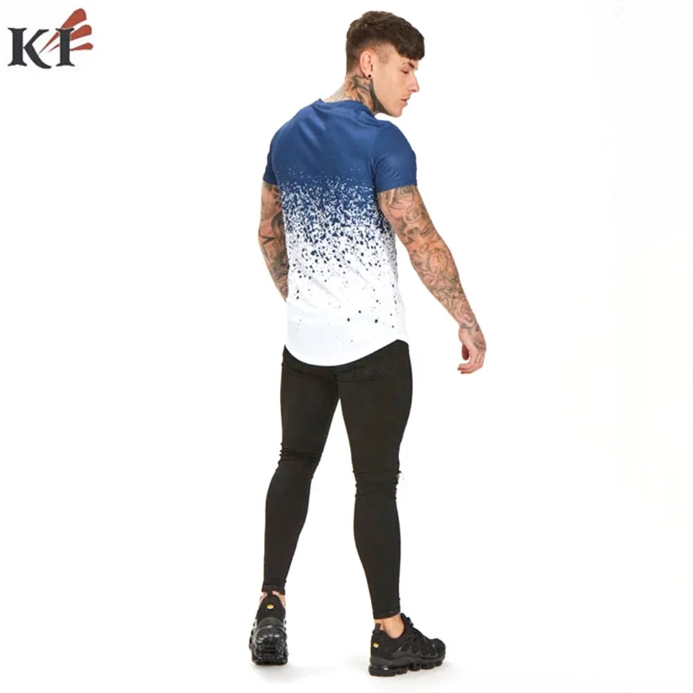 3D Sublimation Printed Men T Shirts Casual Wear Latest Design Top Quality Sportswear Sublimation T Shirts UK