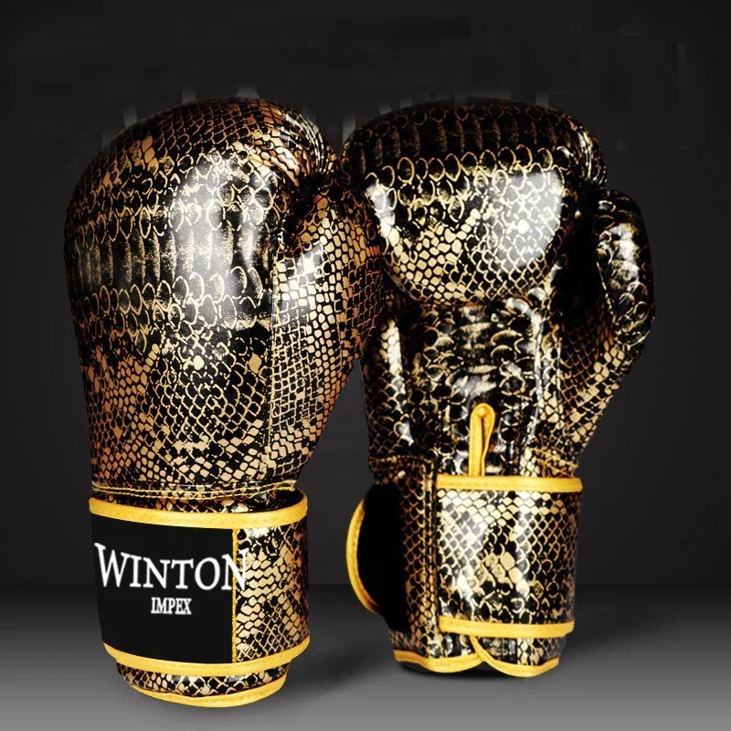 
2021 OEM New Gold Silver Adult Women Men PU Leather Boxing Gear Sand Punching Wear Custom Logo Boxing Gym Wear 