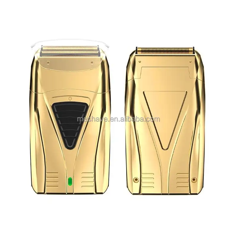 Golden IPX6 LS2210 Rechargeable Shaver Reciprocating Double Blade Waterproof Wireless USB Rechargeable Shaver Barber Trimmer