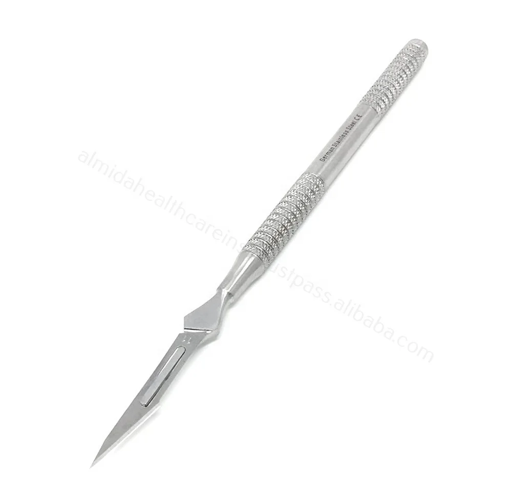 Stainless Steel Round Scalpel Handle #3