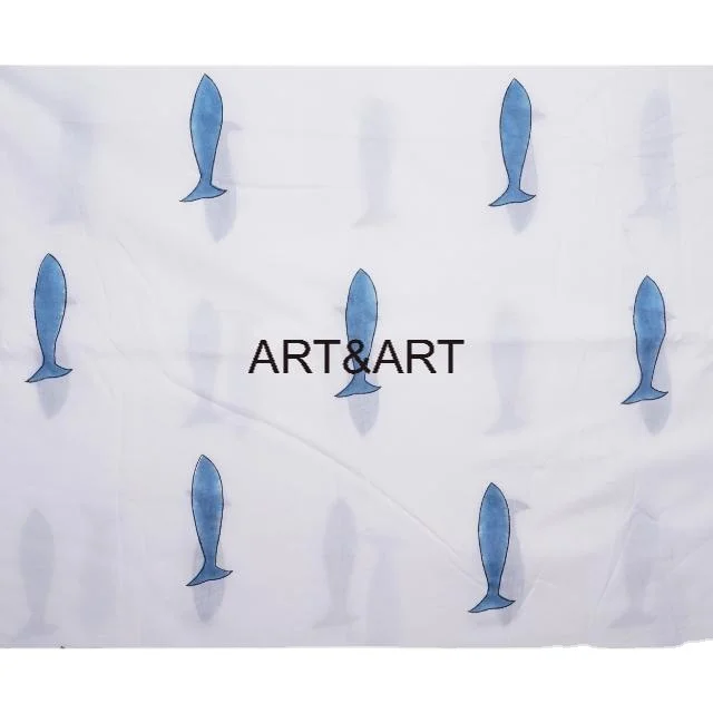 Indian Cotton Fabrics By Yard Floral Print Pattern Fabric For Home Textile And Dresses Making Supply Hand Block Printed Fabric