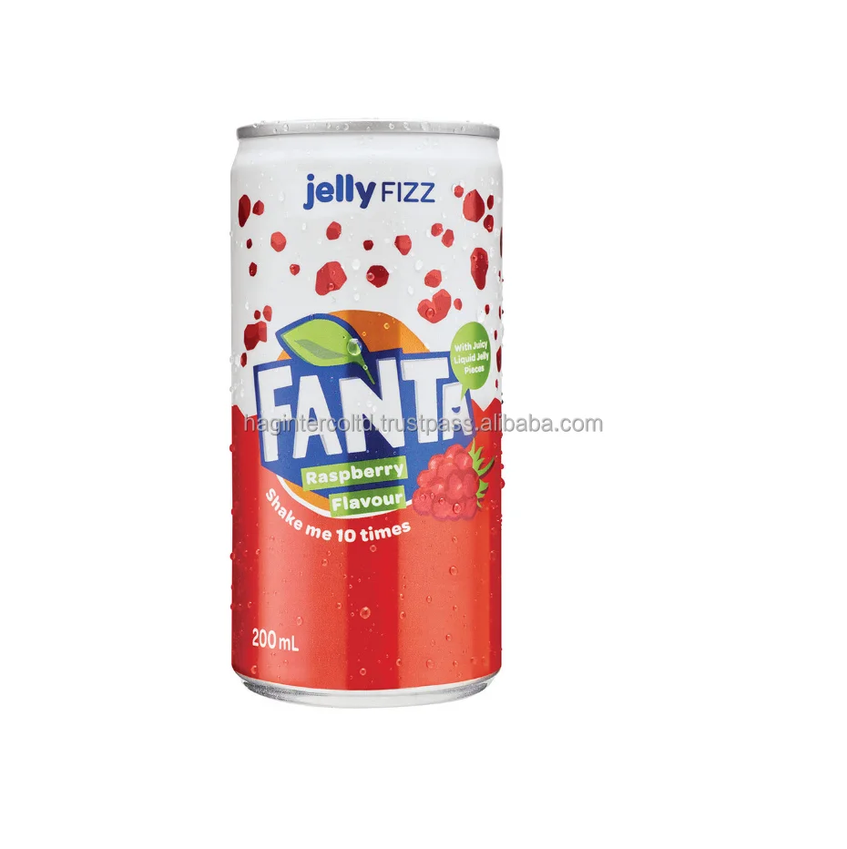 Exotic Fanta Jelly Fizz - Raspberry limited edition 200ml