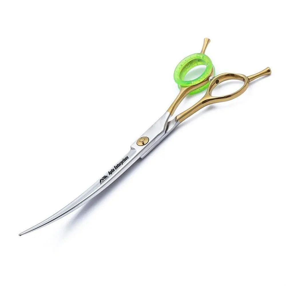 6 Or 7 Inches Barber Scissors Shear Curved Hair Cutting Scissors Two Way Bent Blade Scissor Hair Stylists Shears With Twin Tail