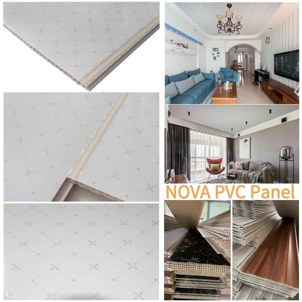 High quality PVC marble sheet wall panel board waterproof  buckle plate for bathroom office ceiling plate 1220mm