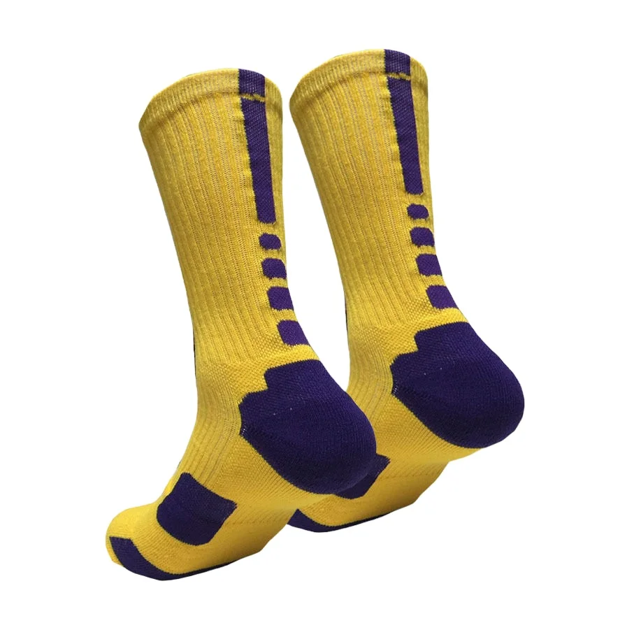 Cotton Crew Custom Sport Mens Athletic Socks