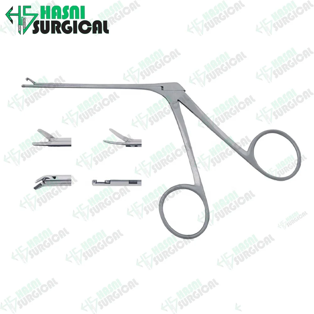 Высококачественные щипцы для отоскопии/микропинцеты среднего уха кольцевая головка от Hasni хирургические