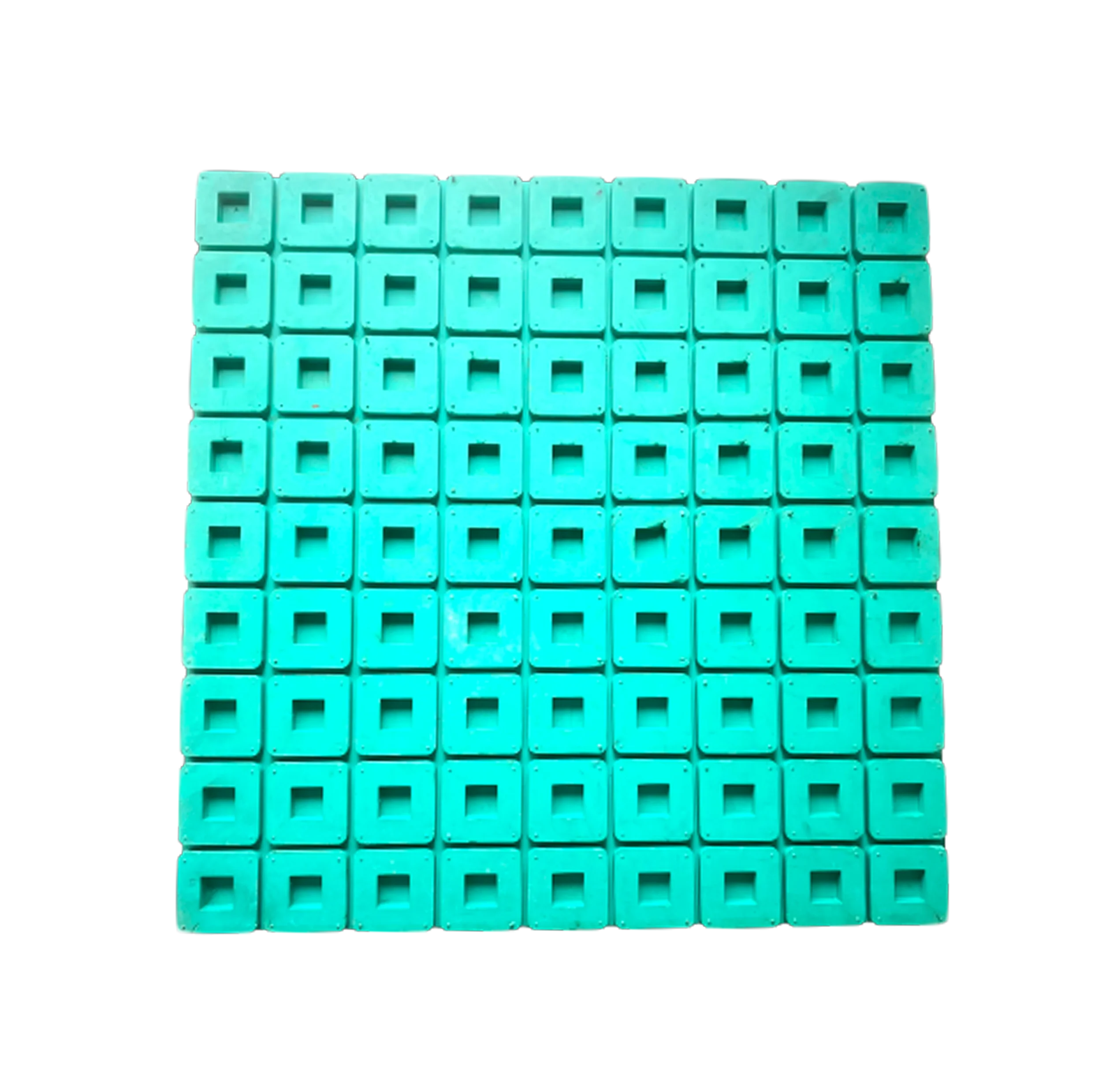 Custom molded rubber isolator pads from ISO9001 Manufacturer production service of Rubber isolator pad excellent quality