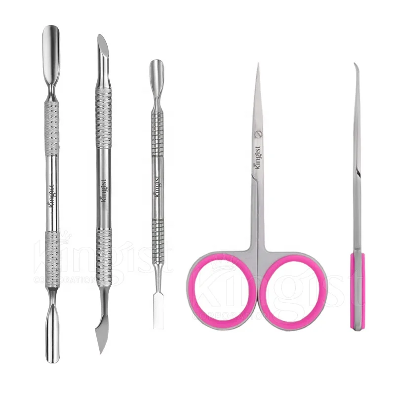 Cuticle Scissors Sharp Blade Russian Nail Cuticle Scissors Stainless Steel Cuticle Pushers