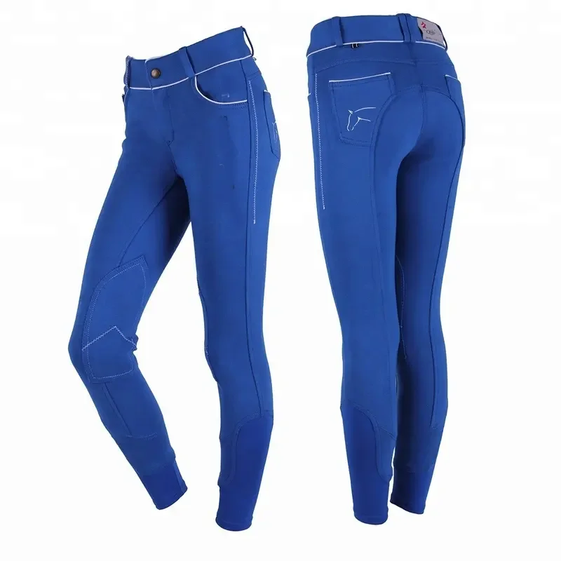 High On Demand Super Selling Private Label Silicon Knee Patch Breeches for Safety Horse  Riding at Amiable Wholesale Price