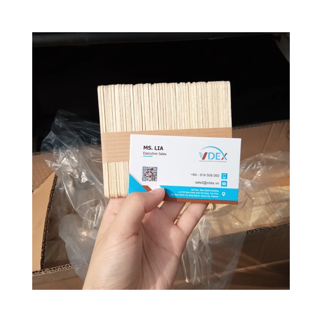 Disposable Food Grade Wooden Ice Cream Stick Production Line With High Counting