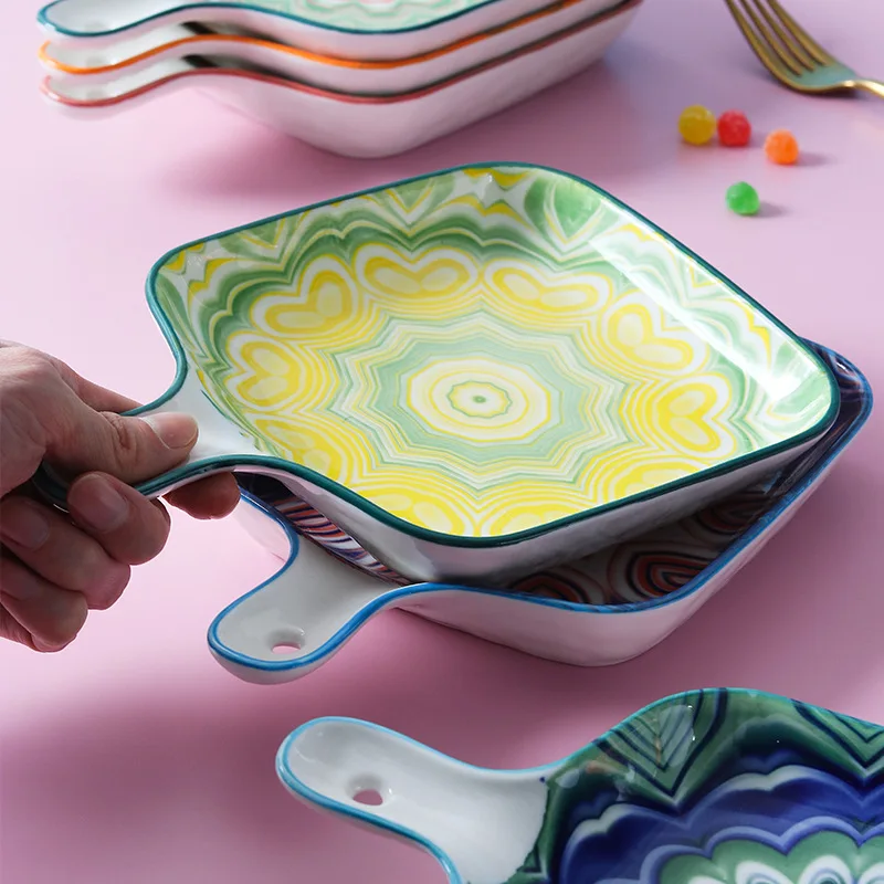 Factory price backing plate 9 inches bohemian decor bohemian decor