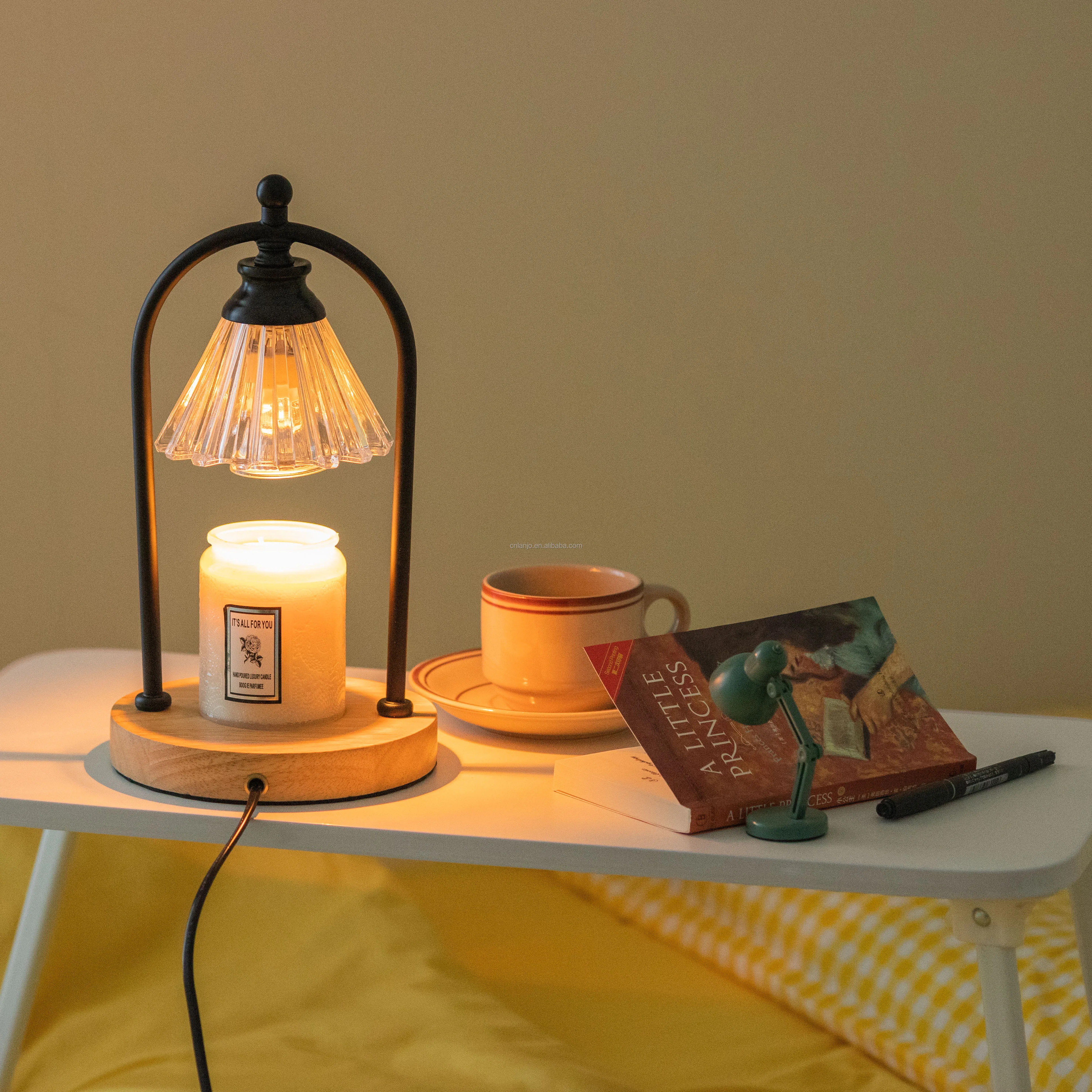 Whole smokeless electric adjustable sale  burners candle heater light lamp warmer electric candle warmer lamp