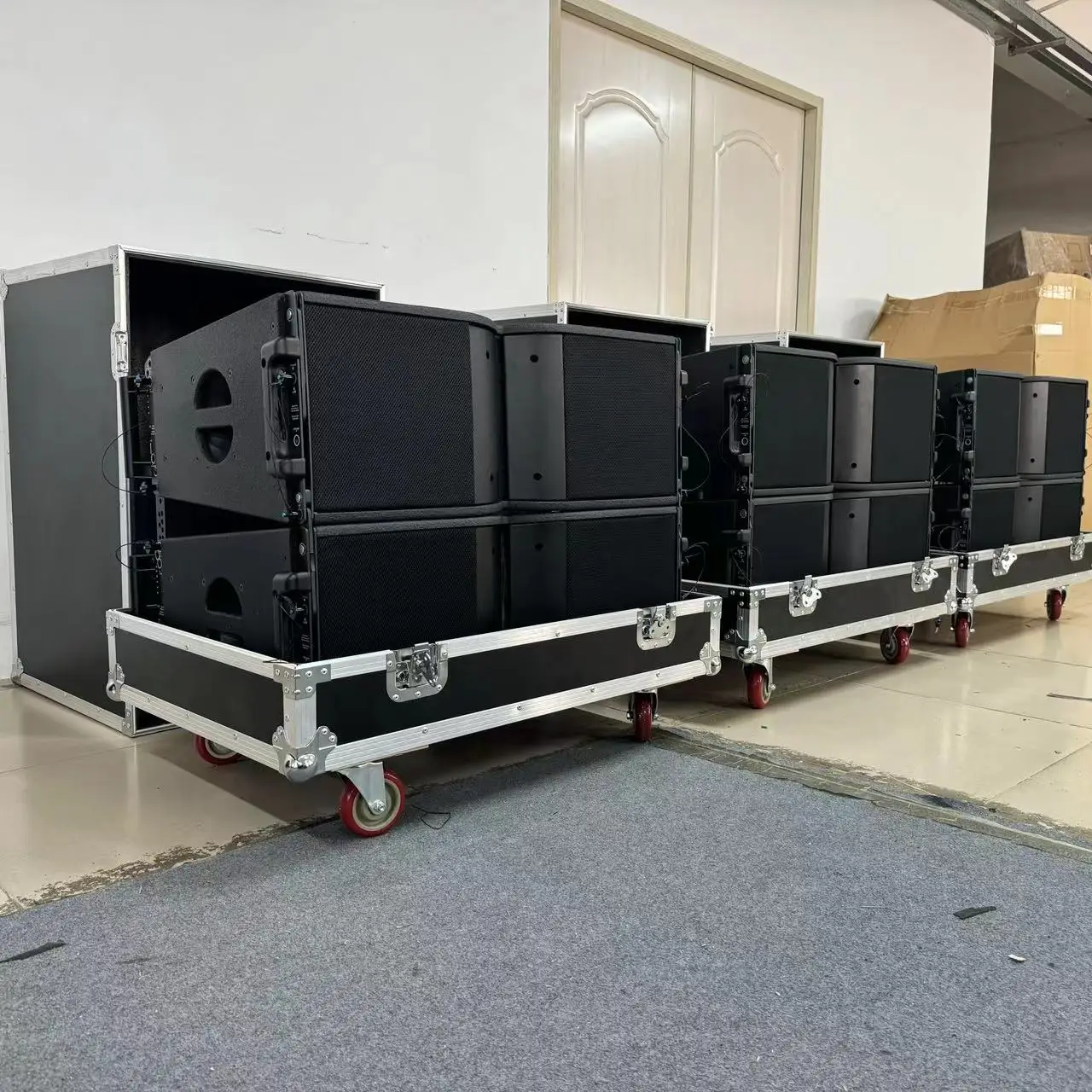 K10 Dual 10 дюймов 2 waysActive/пассивные линейные громкоговорители Профессиональная звуковая система AJ для сценической производительности