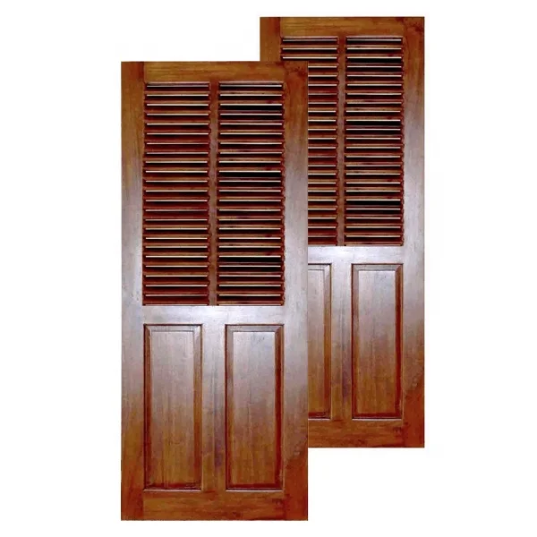 Solid Wooden Door Teak Mahogany Durian Wood Solid Doors wooden Panel Doors Home Hotel