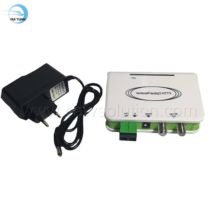 PON ONU  CATV Node Mini FTTH WDM Receiver Triplexer Minimode With Two RF Port Optical Receiver