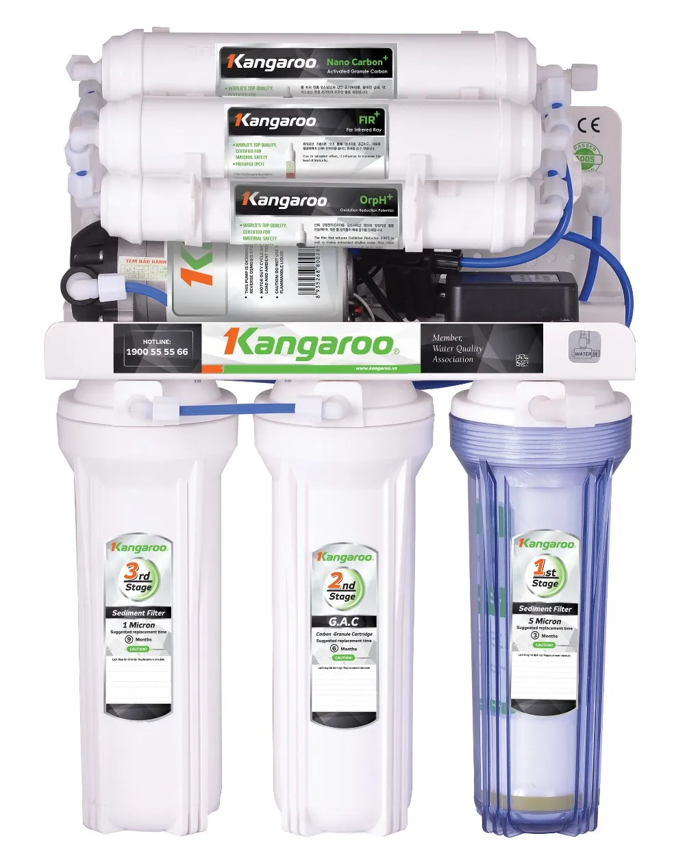 Under -sink reverse osmosis Water Filter System with frame for Household 5/6/7 Stage Osmosis Water Filter Or Purifier For Home