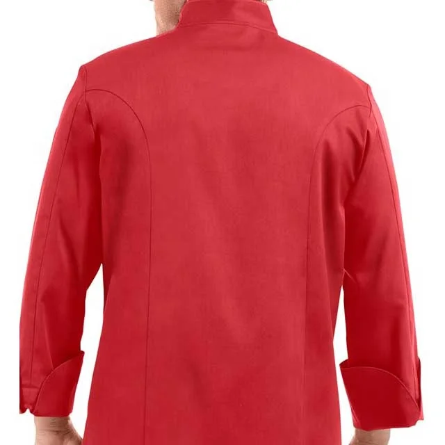 
Traditional Fit Chef Coat Knotted Cloth Buttons 100% Cotton Made 