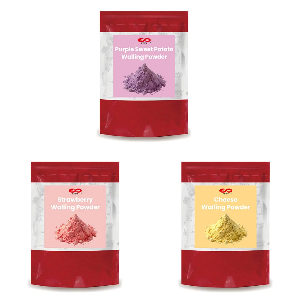 KEIFU - Pudding Powder (12X) Commercial Topping Powder OEM Tea Drinks Pearl Milk Tea Drinks and Toppings 1kg/bag