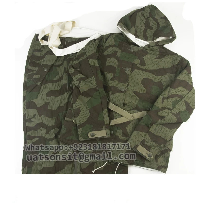 WW2 German Uniform Africa corps HBT Cotton Uniforms trousers