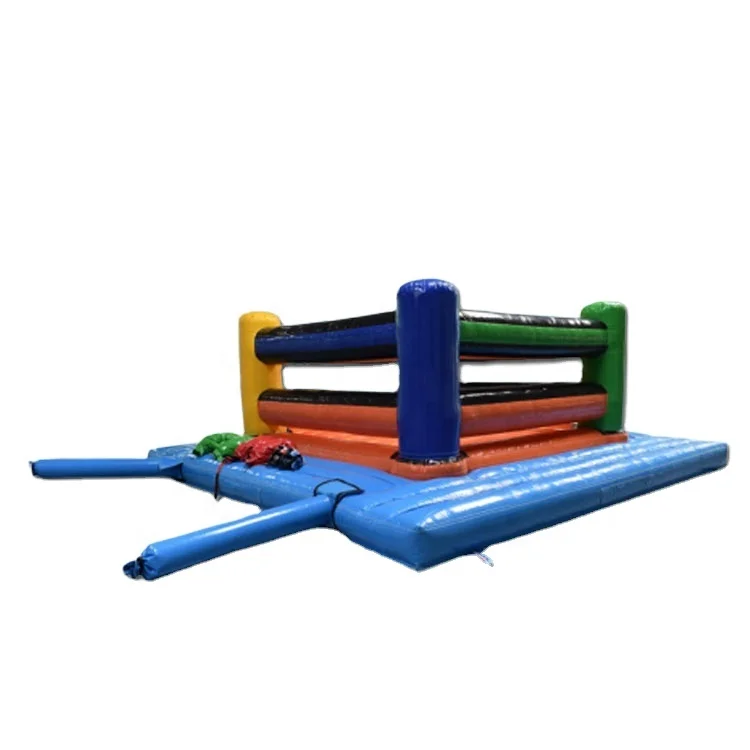 indoor interactive inflatable wrestling ring sports games