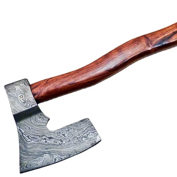 Axe Damascus Steel Axe Custom Handmade Damascus Axe