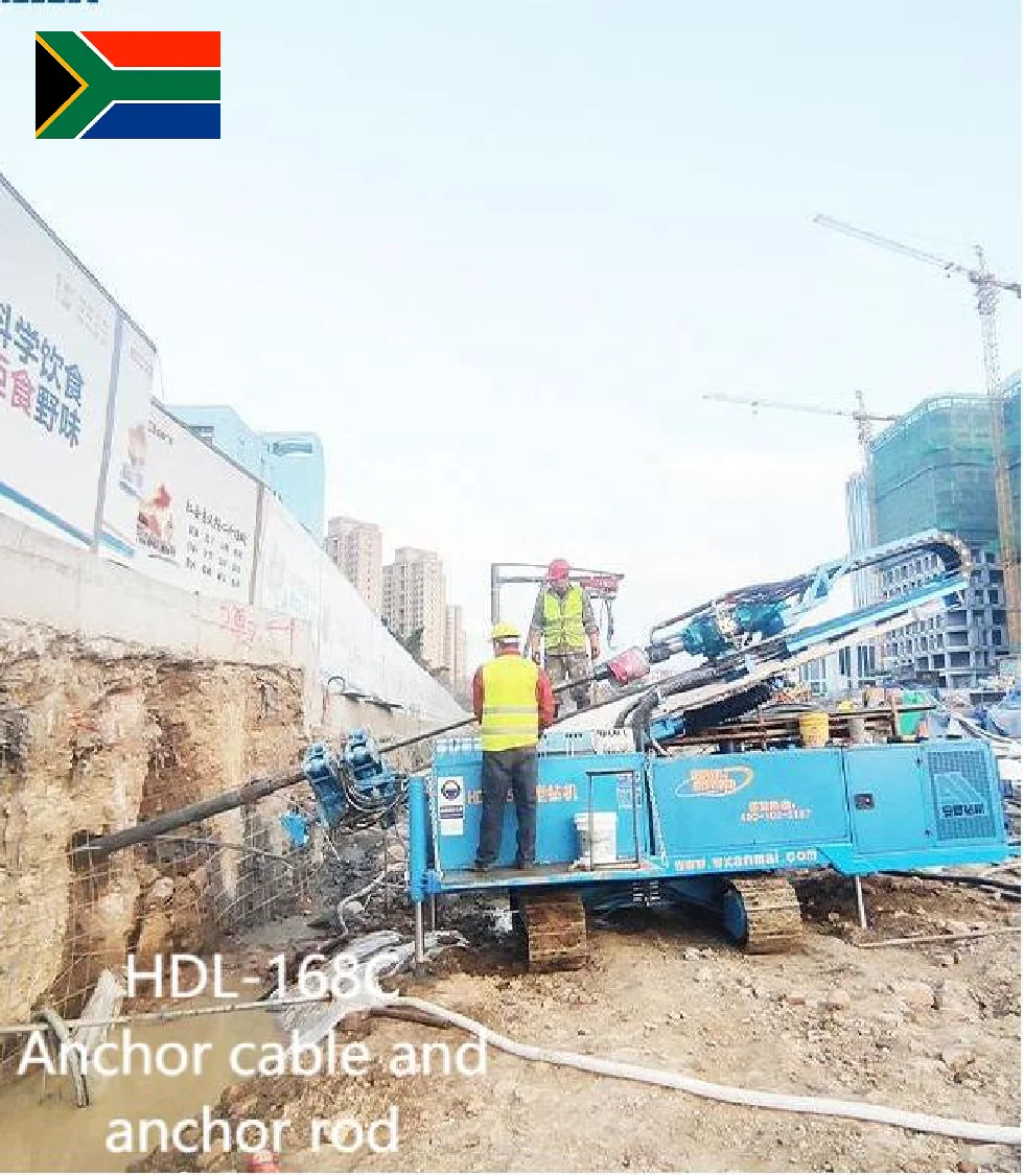 HDL-168C geological disaster prevention activity Import Hydraulic valve Advanced design concept micropile drilling rig