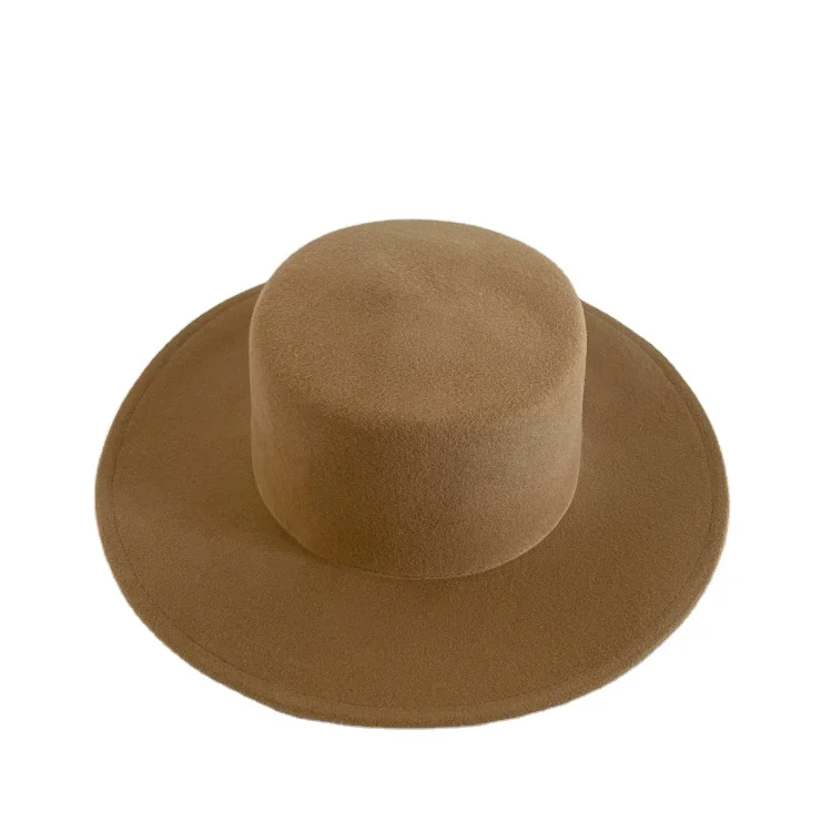 Ruediger модная женская шляпа с широкими полями из 100% шерсти официальная шляпа-федора