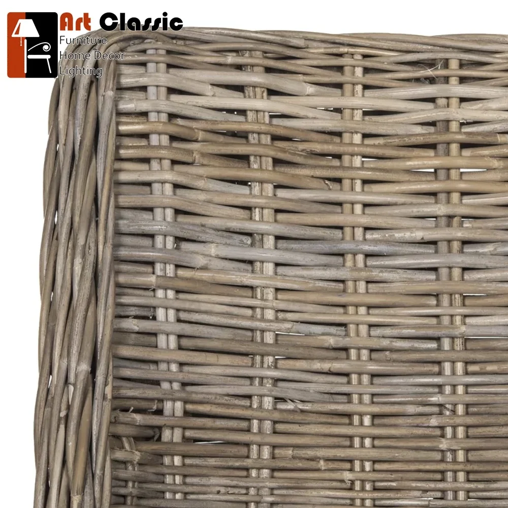 Dedham Chair Natural Woven Rattan/Natural Fiber/Wicker