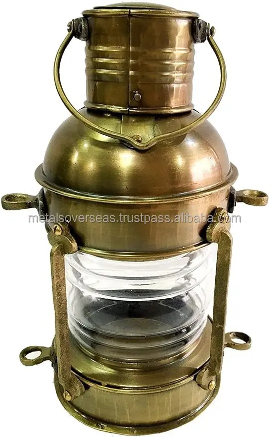 Best Price Nautical Antique Ship Lamp Boat Oil Hanging Lantern Maritime Collectible Decorative By Metal Overseas