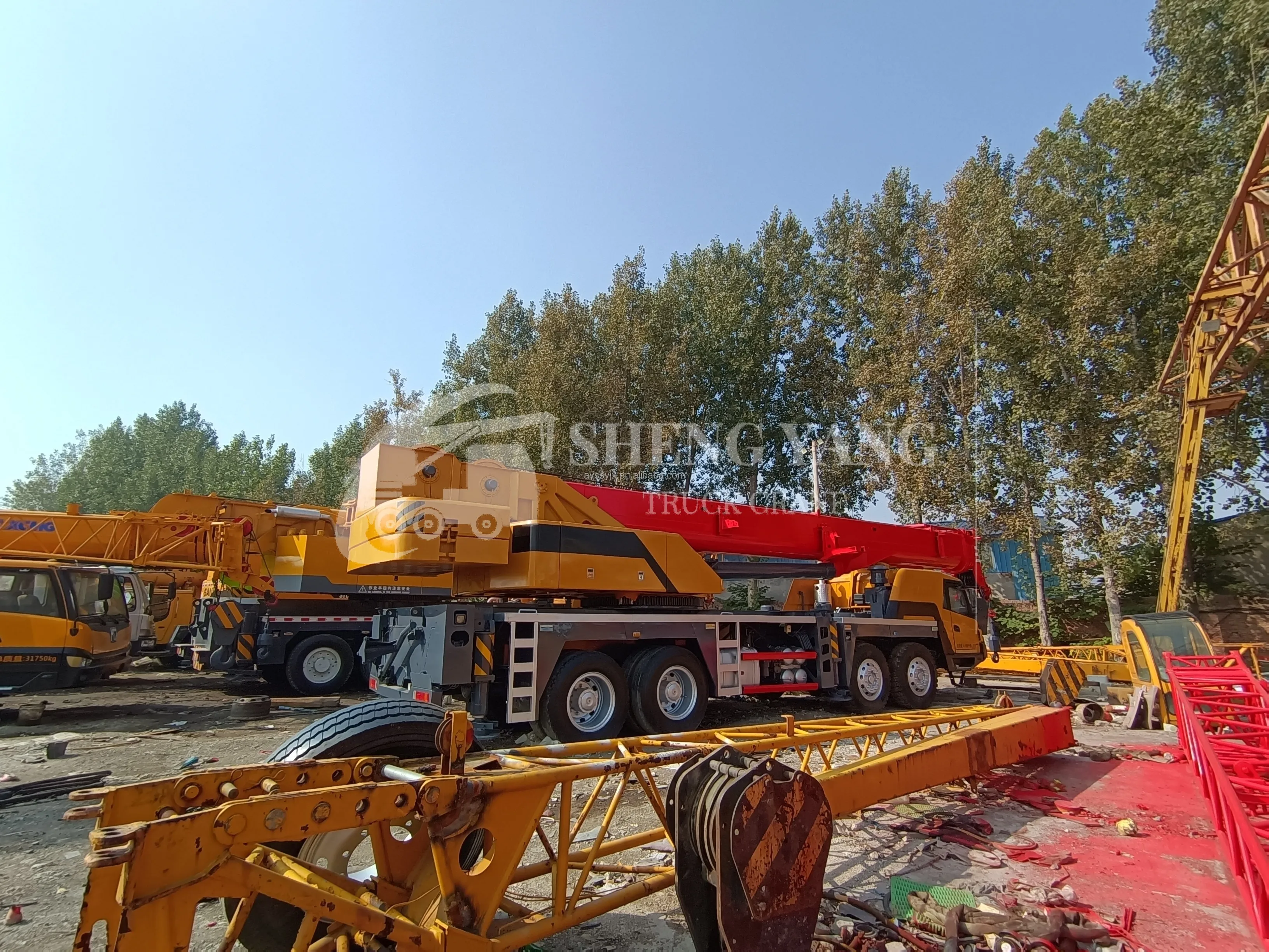 2022Year Top Brand Mobile Crane 25 ton QY25C Second-hand Truck Crane with Good Condition