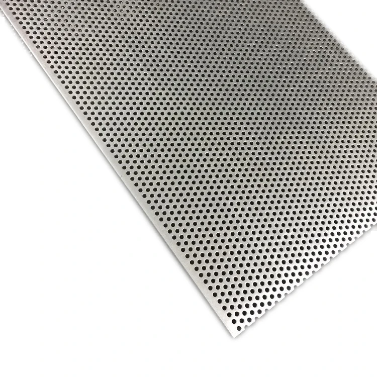 0.5mm 1mm 2mm 3mm 5mm etc. Thickness Punching Circle Hole Stainless Steel Perforated Metal Sheet Mesh Panels for Decorative