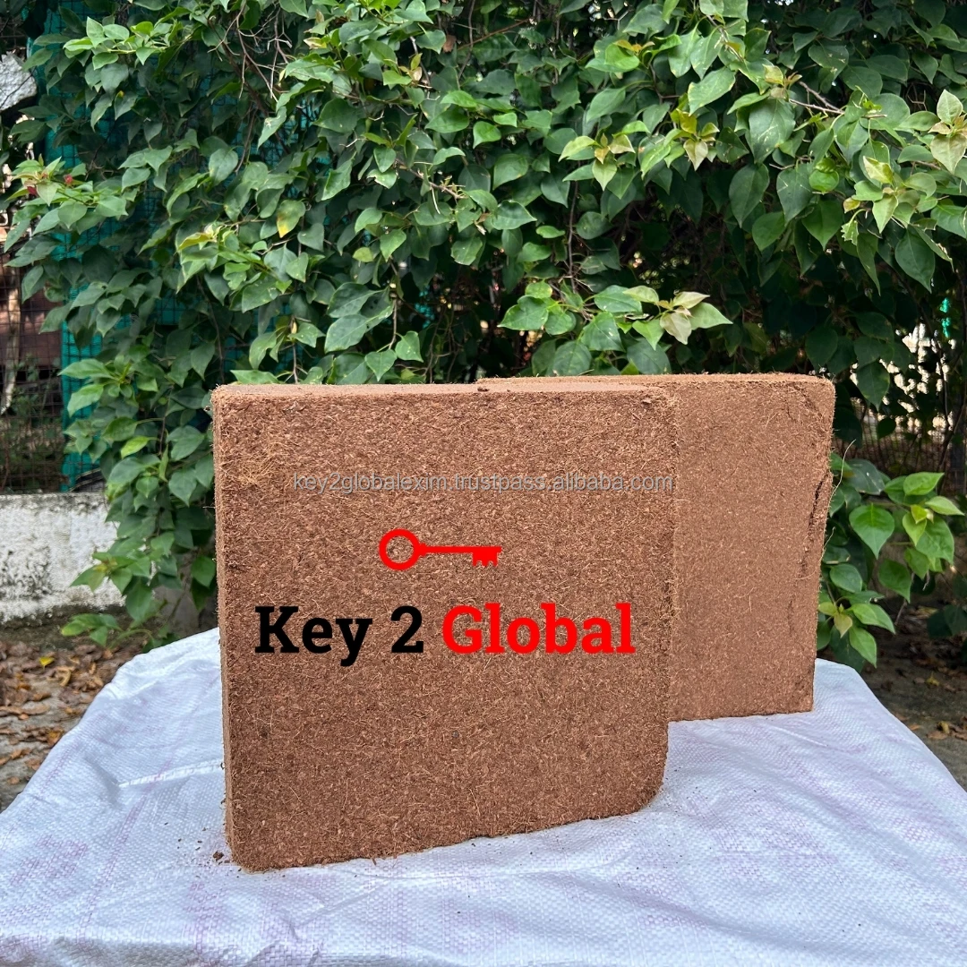 5 kg Cocopeat Block with Excellent Water Retention and Aeration Eco-Friendly, Ideal for Agriculture, Nurseries, and Gardens