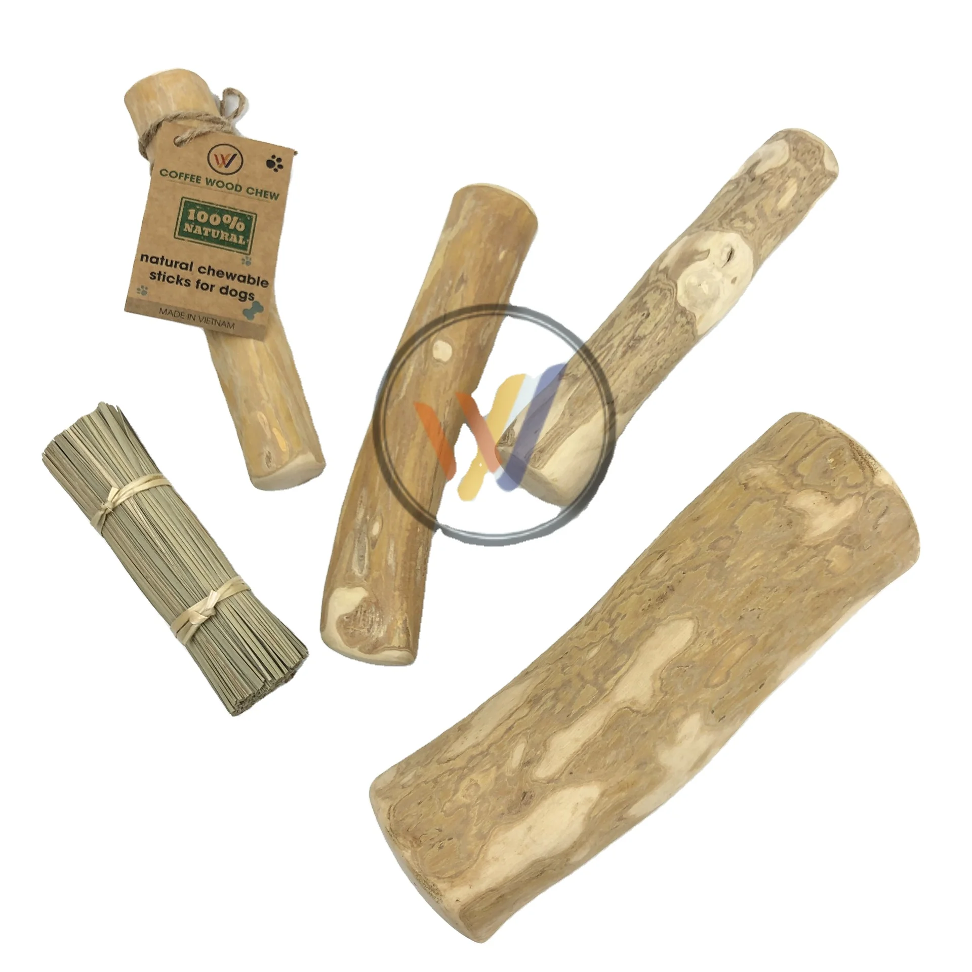 WINVN CC01-Dog Playing Chewing Coffee wood chew Natural Pet Toys for Dogs Easy to Use Wholesale Ms. Jenny